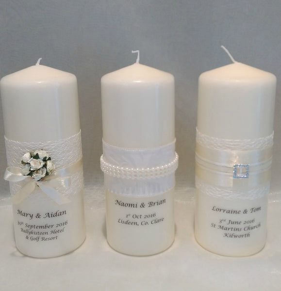 Wedding Candles -     Gem Collection
