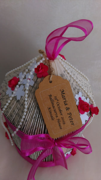 BookArt Birdcage - Fuchsia Pink