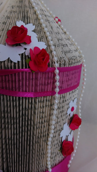 BookArt Birdcage - Fuchsia Pink