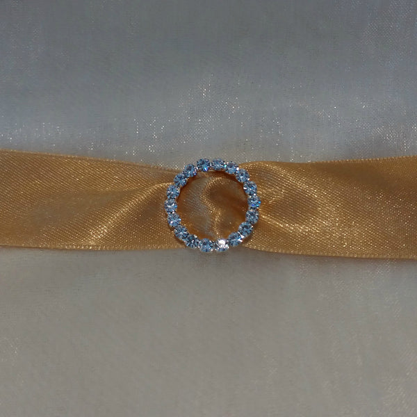 Wedding Candle - Sapphire, Yellow