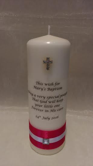 Christening Candle - No.3