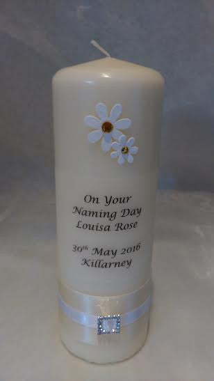 Naming Day Candle - No.1
