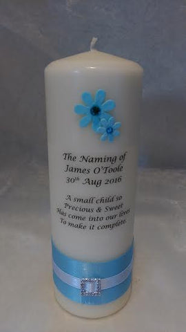 Naming Day Candle - No.2