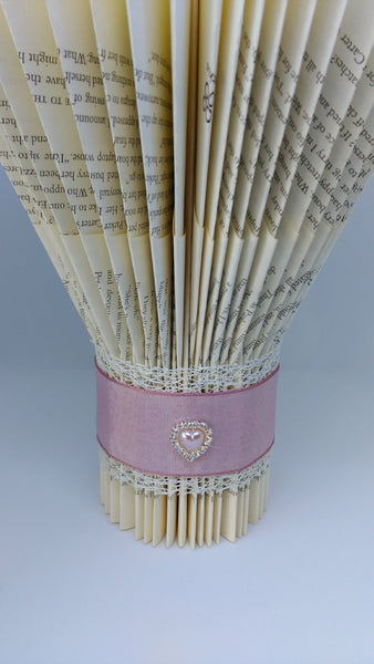 book art, book folding, wedding centrepiece, vase, wedding ceremony, personalised,