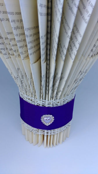 book art, book folding, wedding centrepiece, vase, wedding ceremony, personalised,