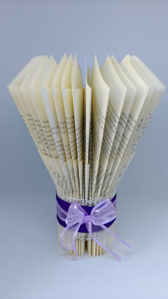 book art, book folding, wedding centrepiece, vase, wedding ceremony, personalised,